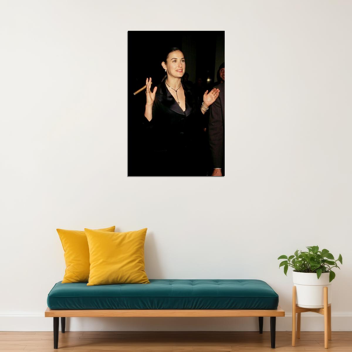 Demi Moore Posed Actress Poster Wall Art Print Home Wall Decor - xonomax