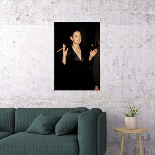 Demi Moore Posed Actress Poster Wall Art Print Home Wall Decor - xonomax