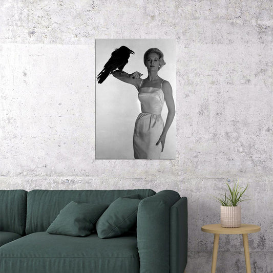 Tippi Hedren American Actor Old Model Poster Wall Art Print Home Wall Decor - xonomax