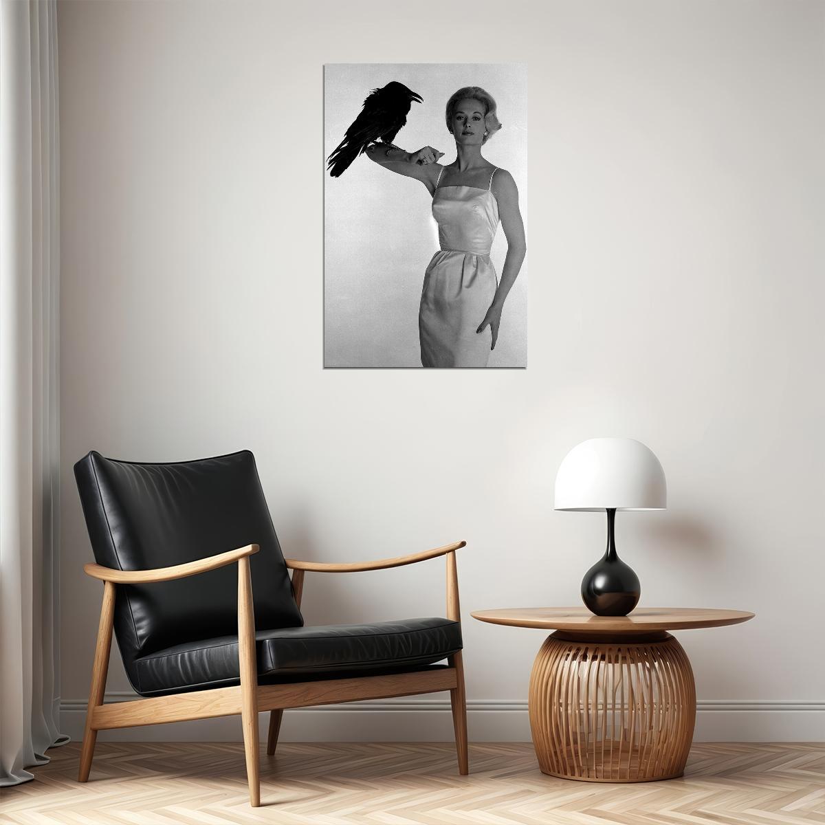 Tippi Hedren American Actor Old Model Poster Wall Art Print Home Wall Decor - xonomax