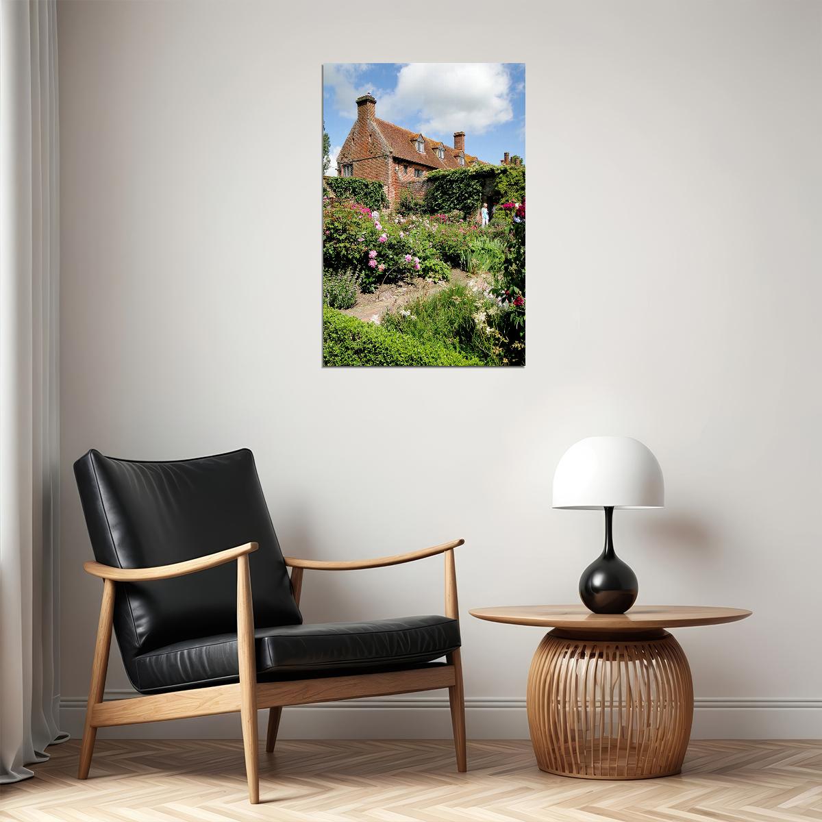 Sissinghurst Castle Gardens Famous Garden Poster Wall Art Print Home Wall Decor - xonomax