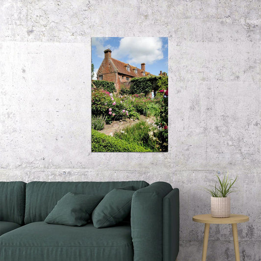 Sissinghurst Castle Gardens Famous Garden Poster Wall Art Print Home Wall Decor - xonomax