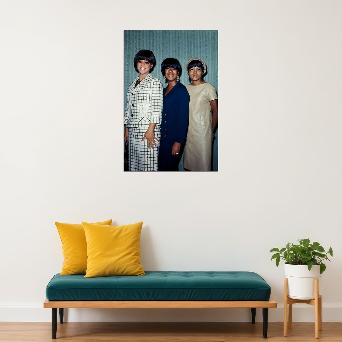 Diana Ross And The Supremes In And Out Of Love Poster Wall Art Print Home Wall Decor - xonomax