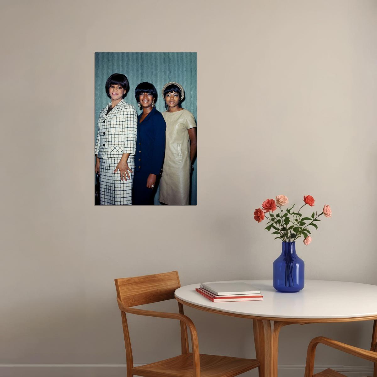 Diana Ross And The Supremes In And Out Of Love Poster Wall Art Print Home Wall Decor - xonomax