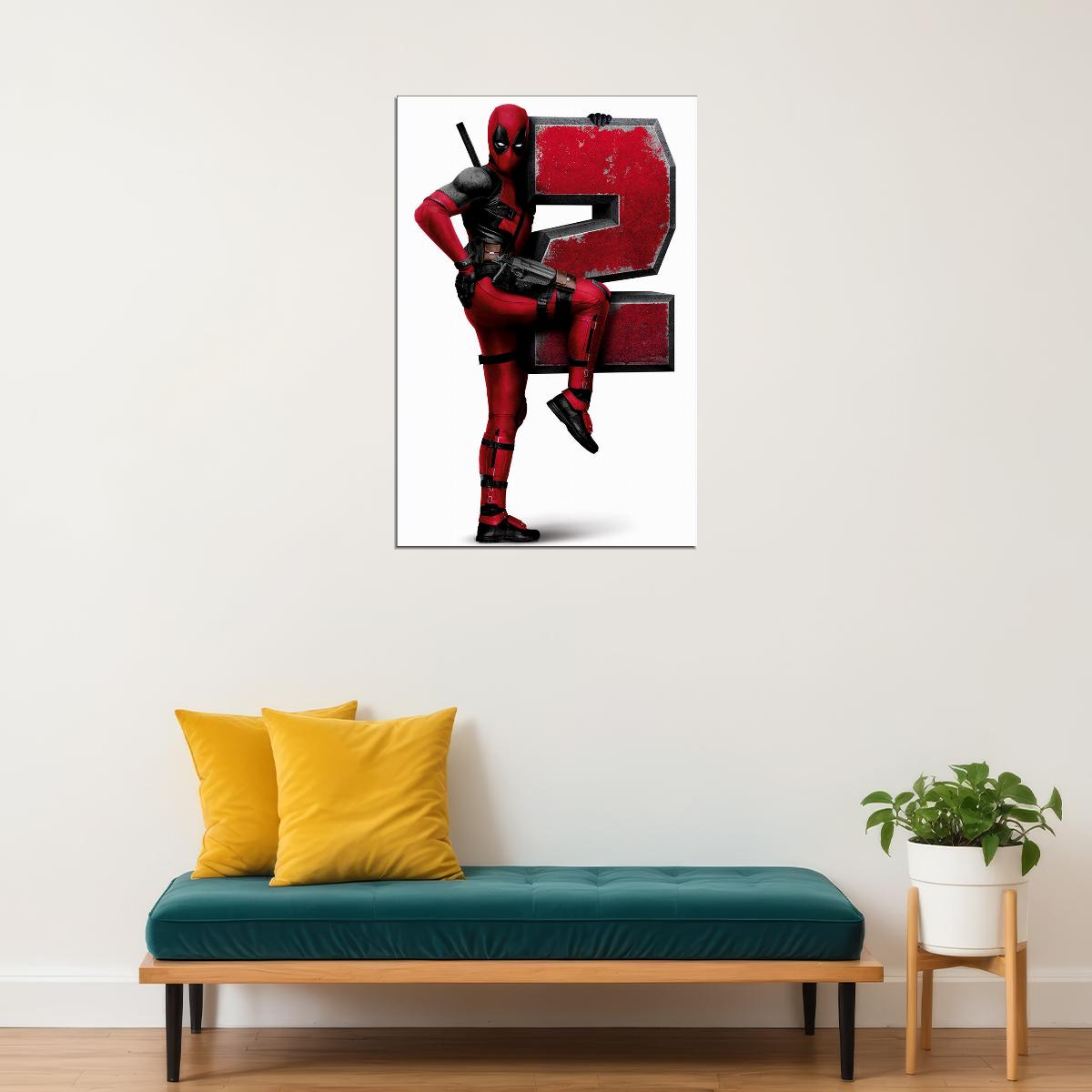 Deadpool 2 Movie Action Adventure Comedy Poster Wall Art Print Home Wall Decor