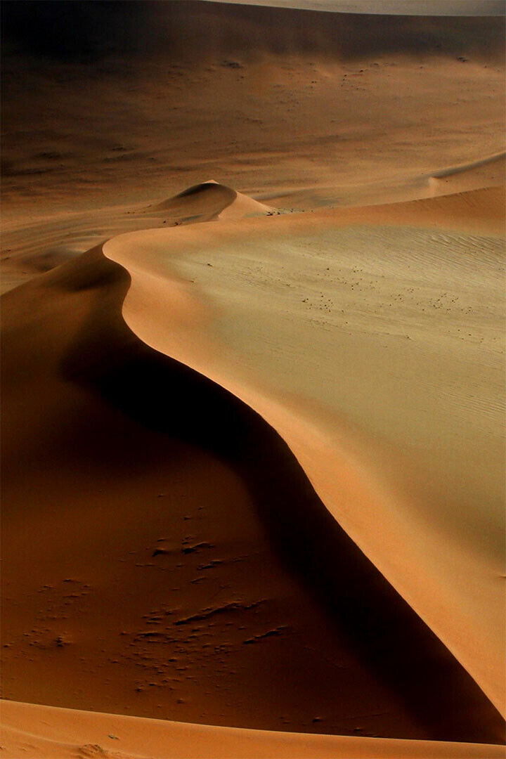 Deserted Field Desert Hill Dunes In Namibia Poster Wall Art Print Home Wall Decor - xonomax