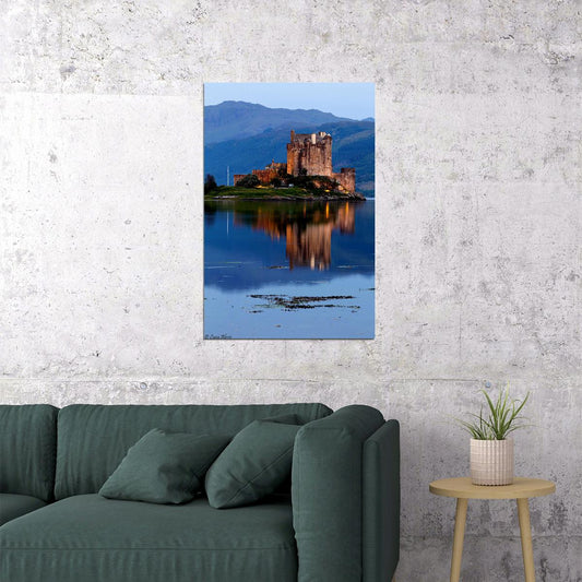 Castle Of Eilean Donan Dornie Kyle Of Lochalsh Poster Wall Art Print Home Wall Decor - xonomax