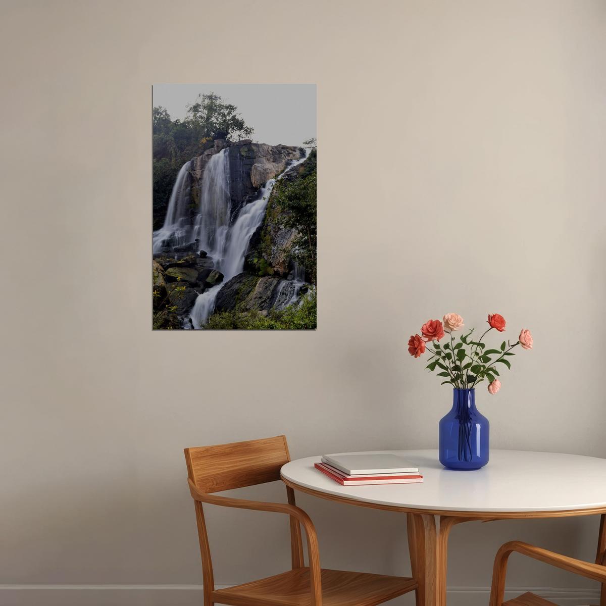 Tisisat Falls Ethiopia Nature Landscape Poster Wall Art Print Home Wall Decor