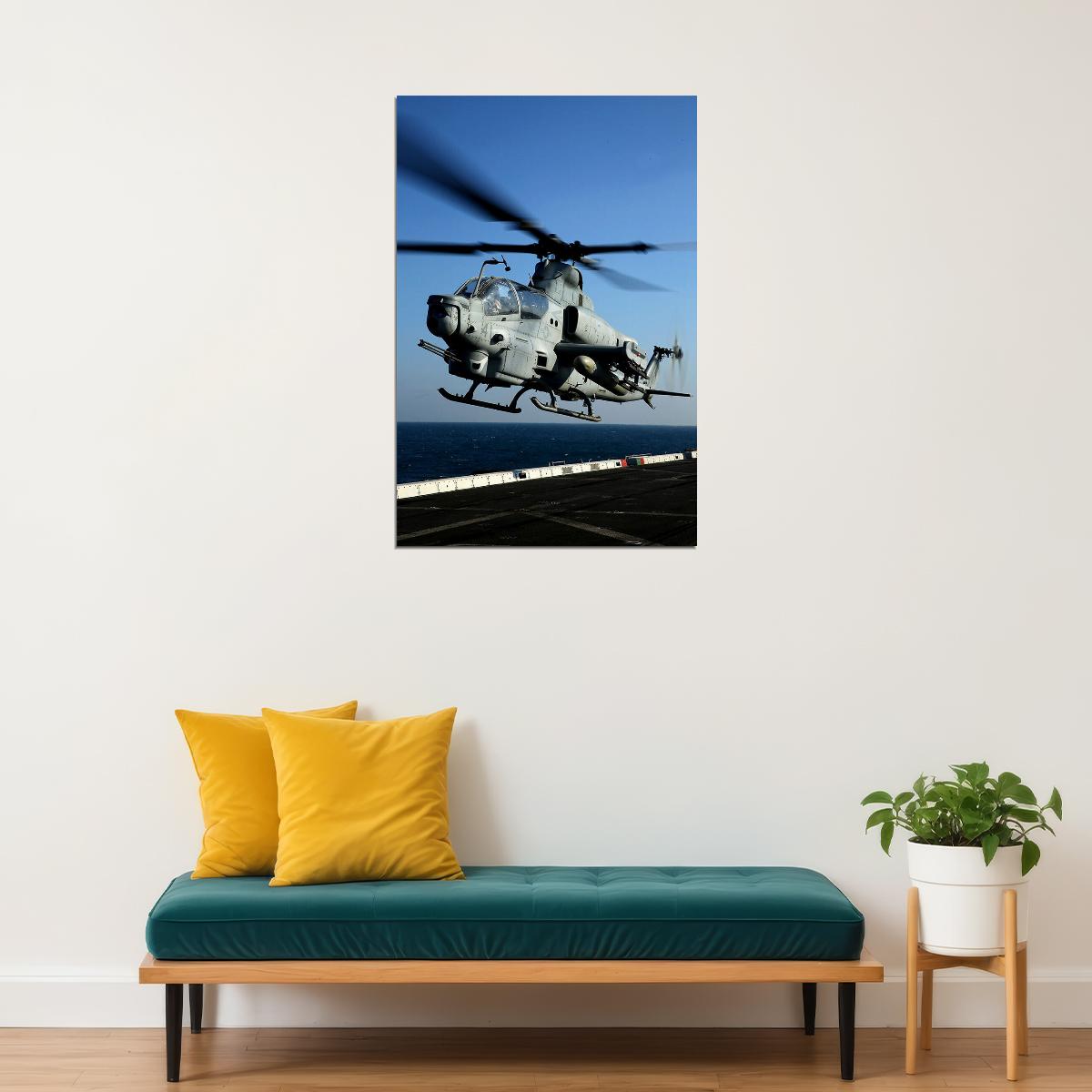 Helicopters Landing In Formation Aircraft Poster Wall Art Print Home Wall Decor - xonomax