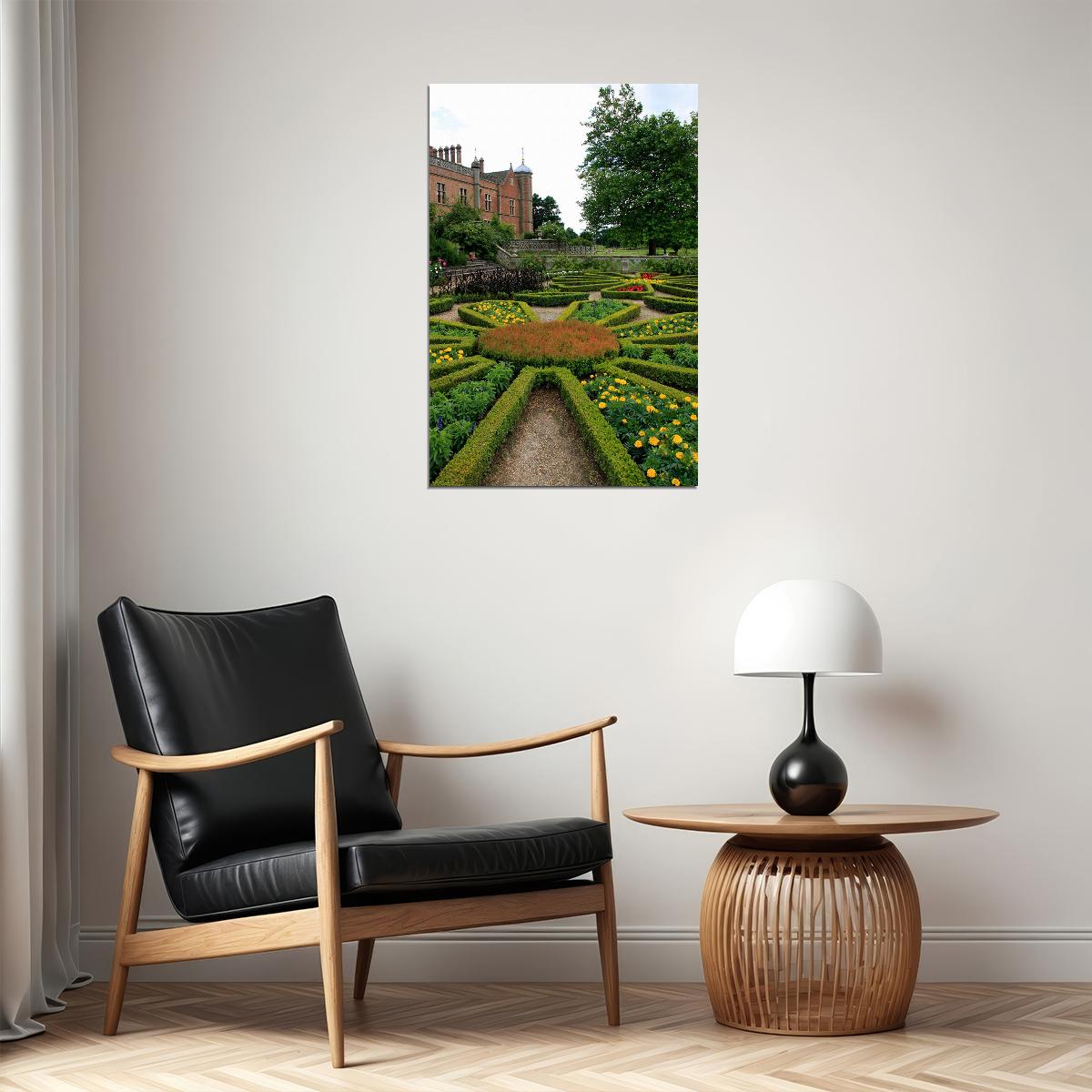 Parterre At Cliveden Manor Buckinghamshire Poster Wall Art Print Home Wall Decor - xonomax