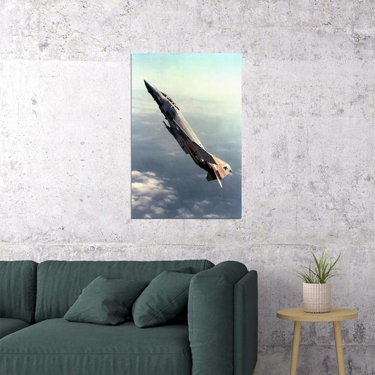 Fighter Bomber F-4 Phantom Aircraft Poster Wall Art Print Home Wall Decor - xonomax