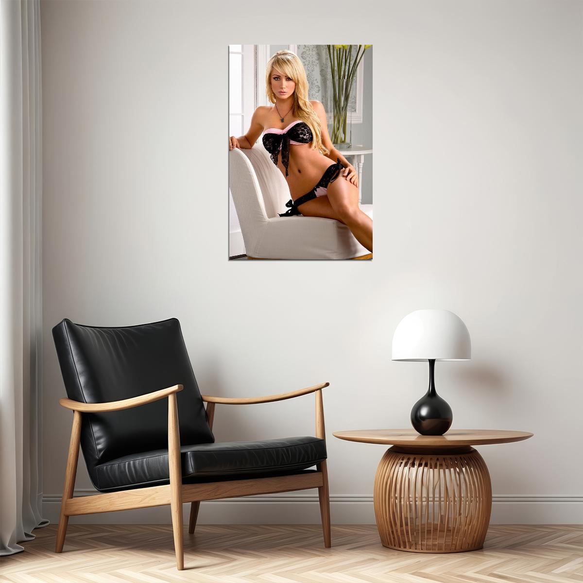 Sara Jean Underwood Movie Attractive Girl Poster Wall Art Print Home Wall Decor - xonomax