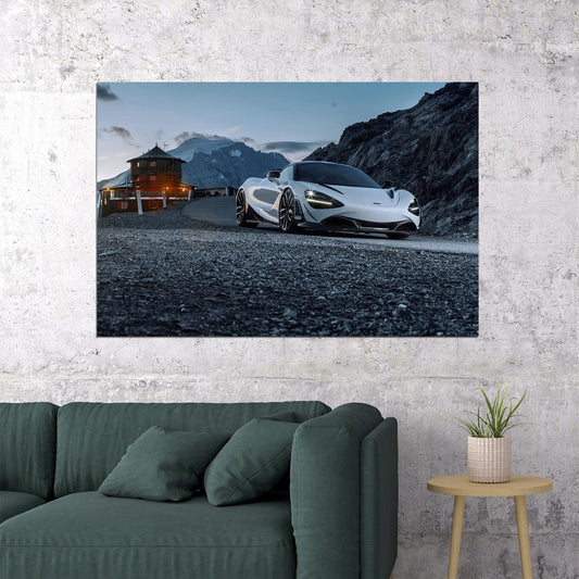 Novitec Mclaren 720s Sports Car Luxury Car Poster Wall Art Print Home Wall Decor - xonomax