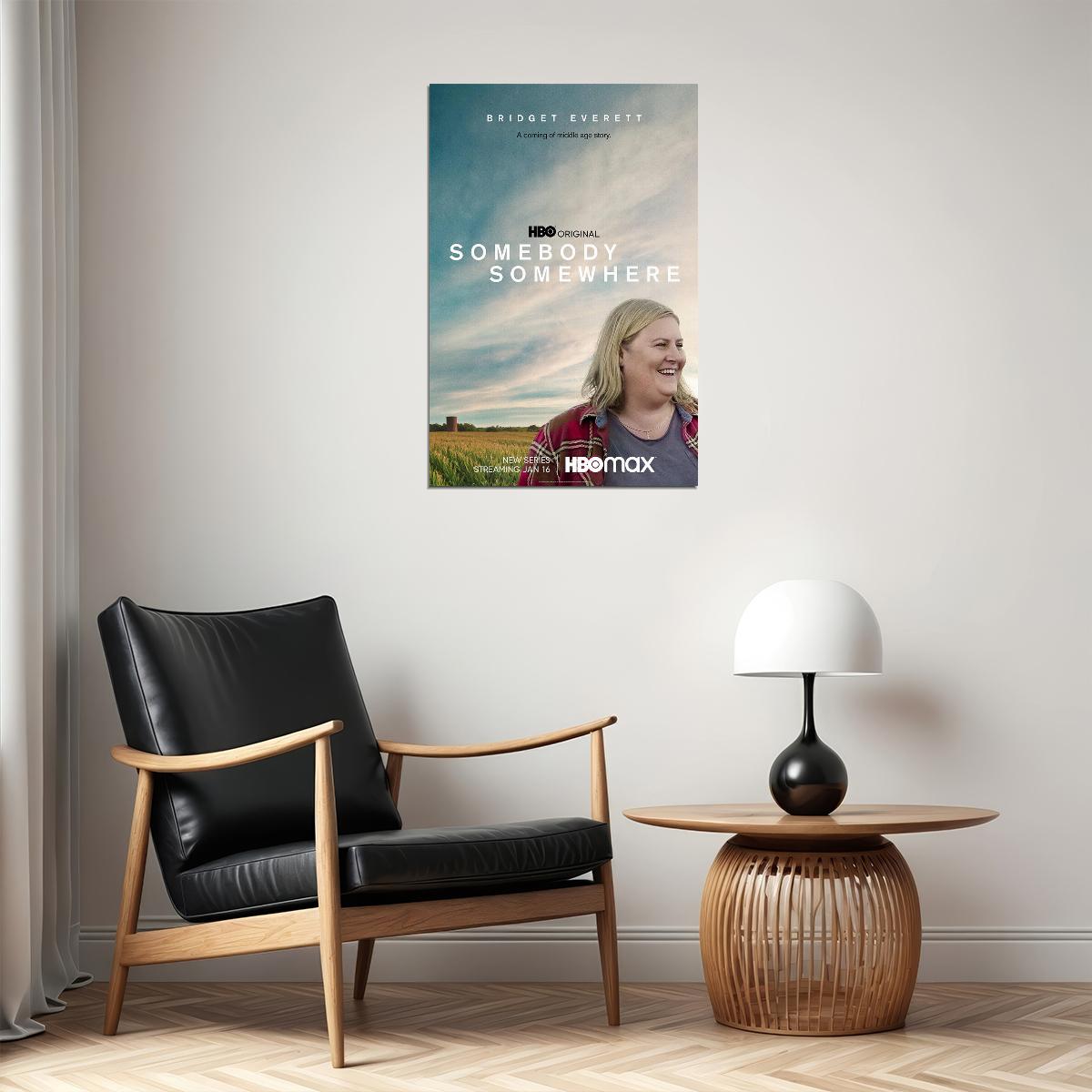 Somebody Somewhere Movie Comedy Drama Poster Wall Art Print Home Wall Decor