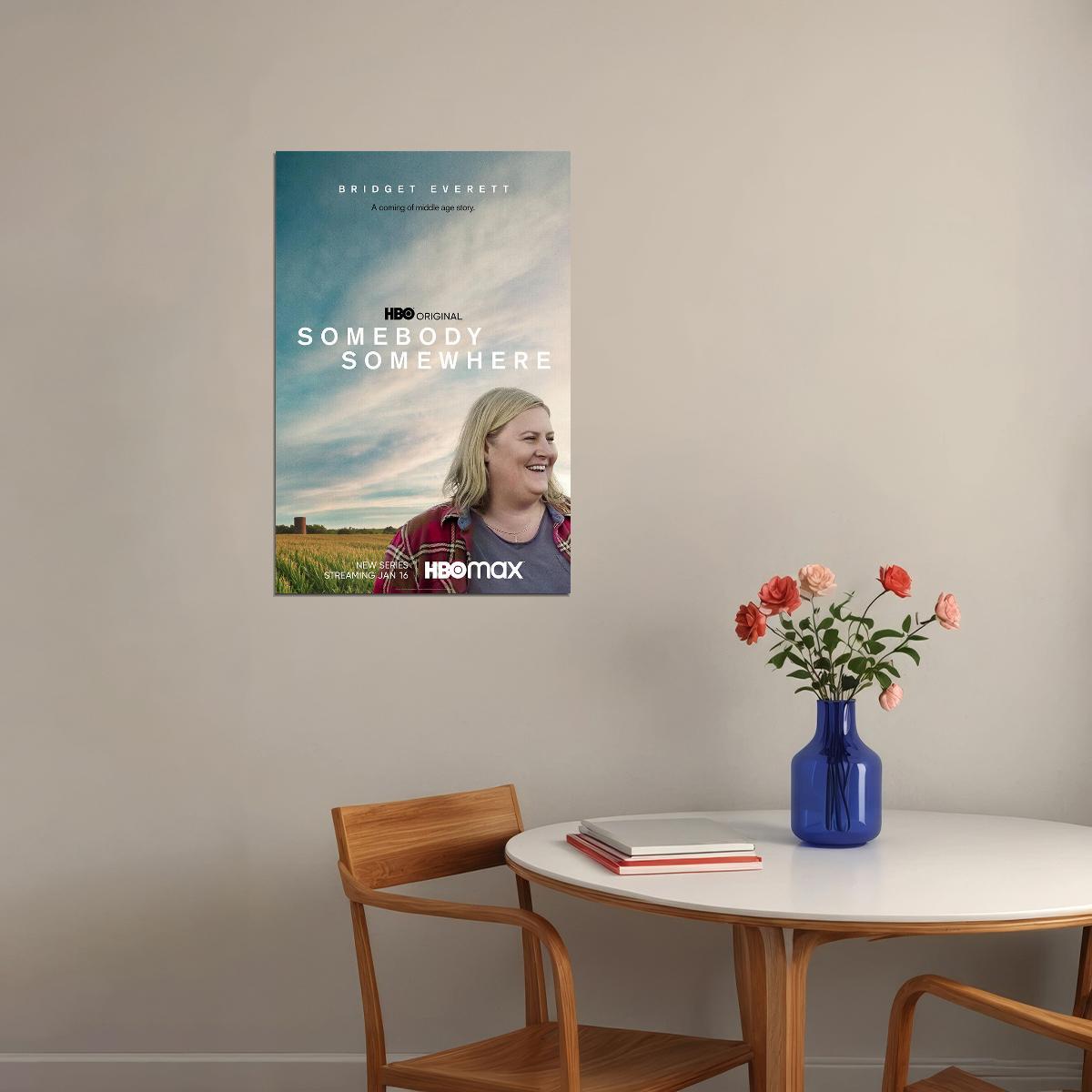 Somebody Somewhere Movie Comedy Drama Poster Wall Art Print Home Wall Decor