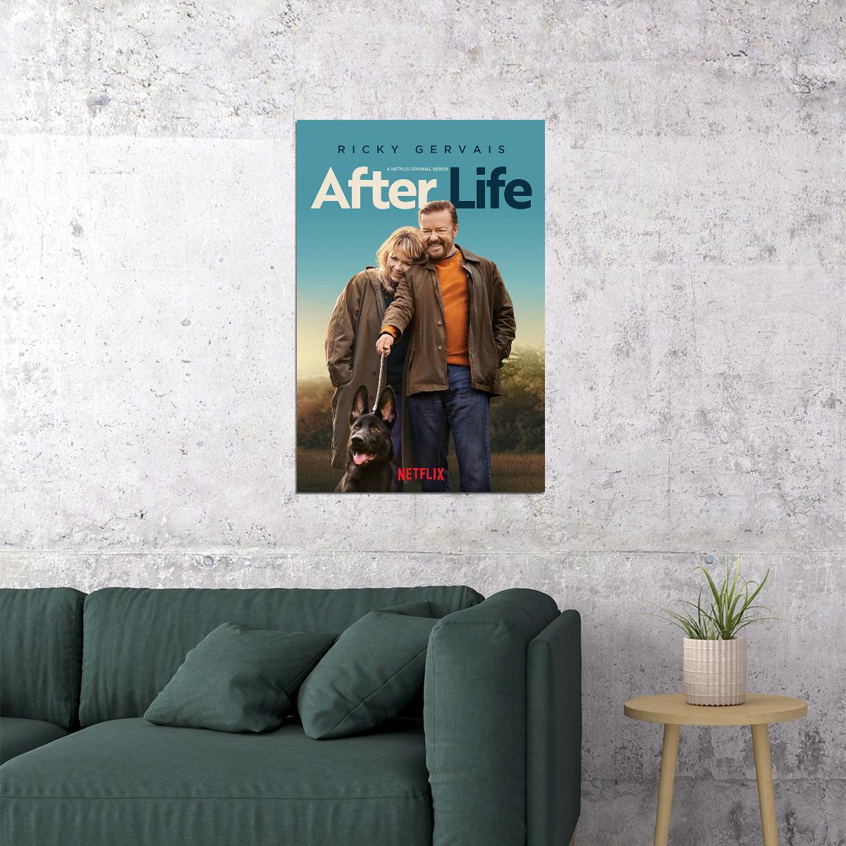 After Life Movie Action Comedy Drama Poster Wall Art Print Home Wall Decor