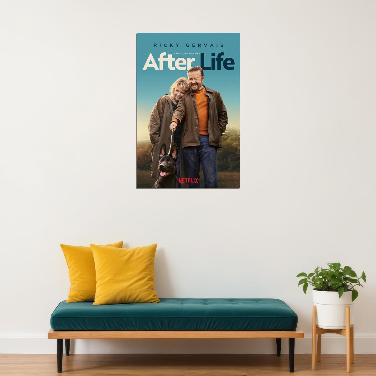 After Life Movie Action Comedy Drama Poster Wall Art Print Home Wall Decor