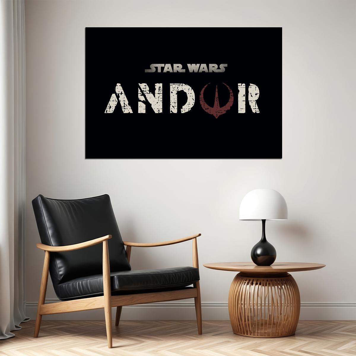 Star Wars Andora Movie Drama Action Adventure Poster Wall Art Print Home Wall Decor