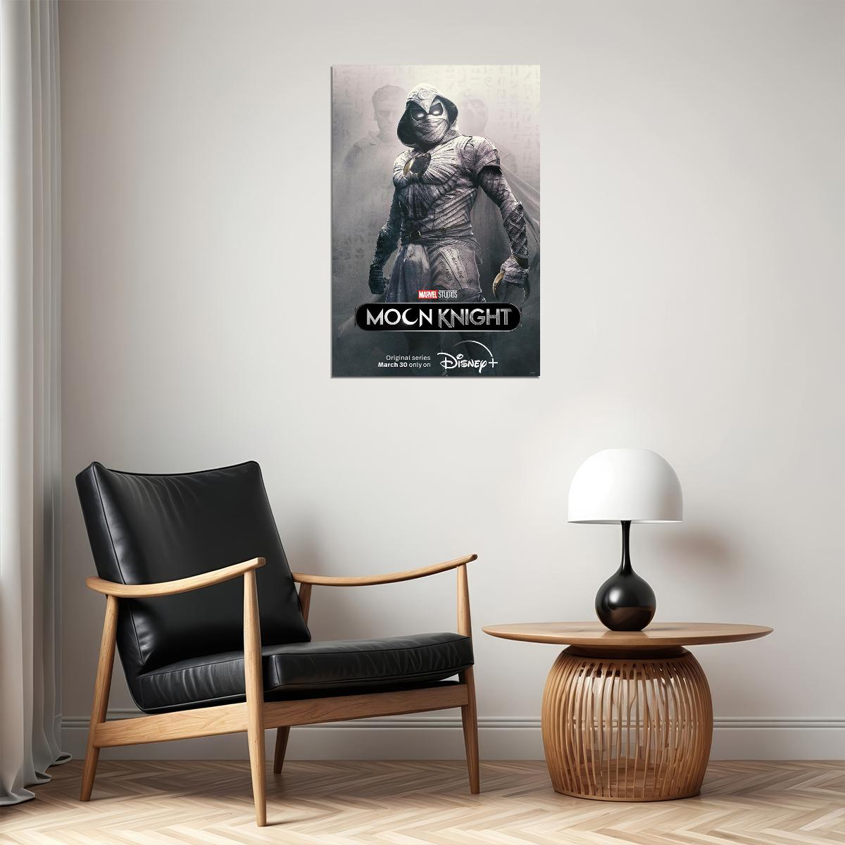 Moon Knight Movie Action Adventure Drama Poster Wall Art Print Home Wall Decor