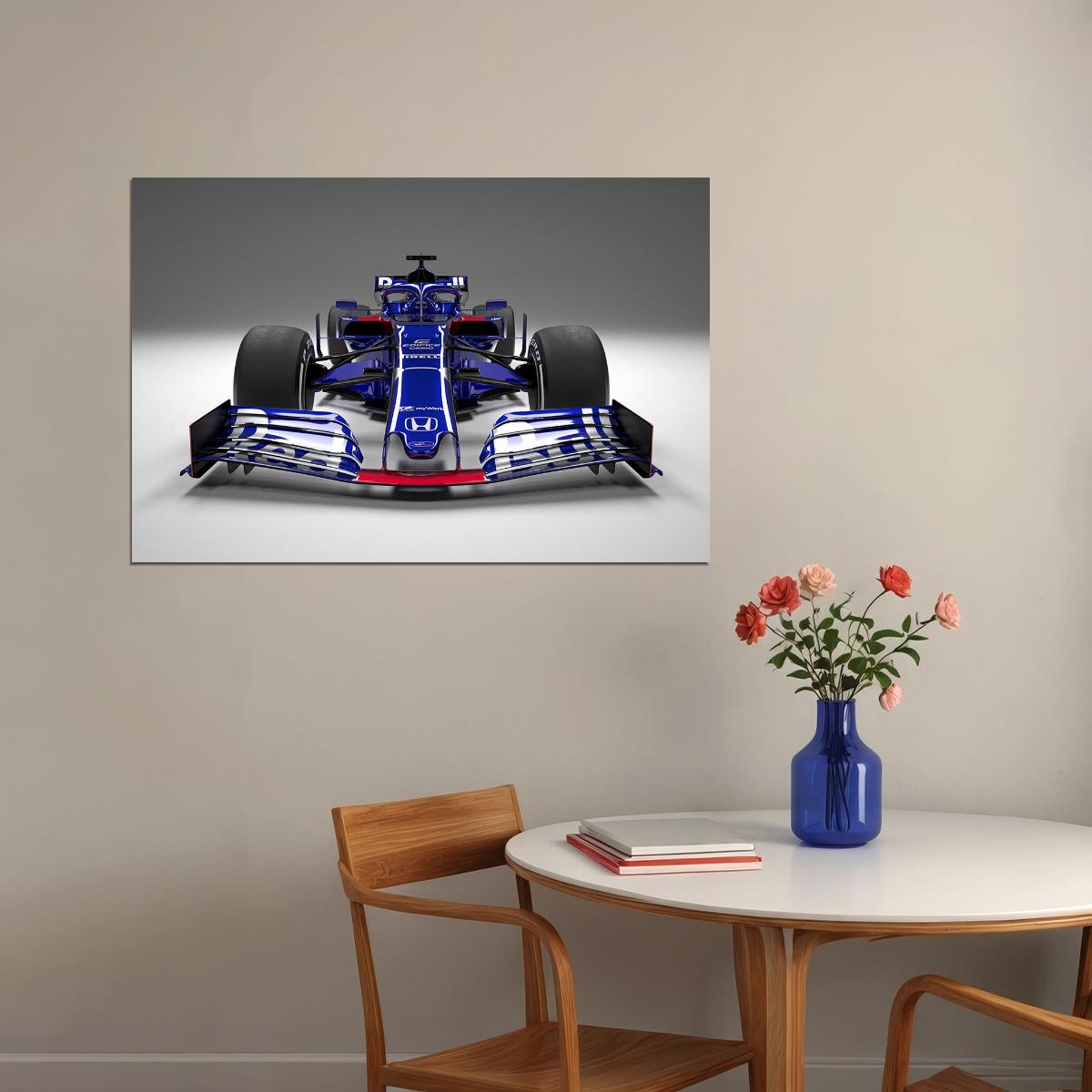 Toro Rosso Str14 Formula Sports Car Racing Car Poster Wall Art Print Home Wall Decor - xonomax