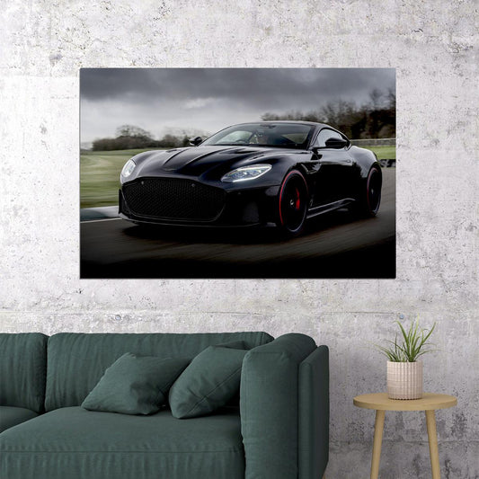 Aston Martin Dbs Superleggera Tag Heuer Edition Poster Wall Art Print Home Wall Decor - xonomax