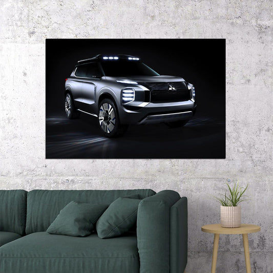 Mitsubishi Engelberg Tourer Sports Car Auto Poster Wall Art Print Home Wall Decor - xonomax