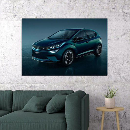 Tata Altroz Ev Geneva Edition Sports Car Poster Wall Art Print Home Wall Decor - xonomax