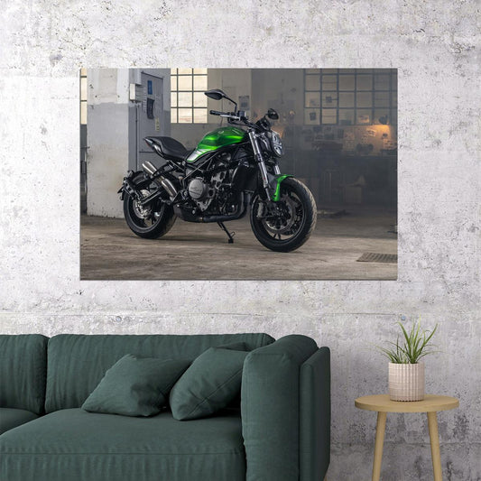 Benelli 752s Motorcycle Enthusiasts Design Poster Wall Art Print Home Wall Decor - xonomax