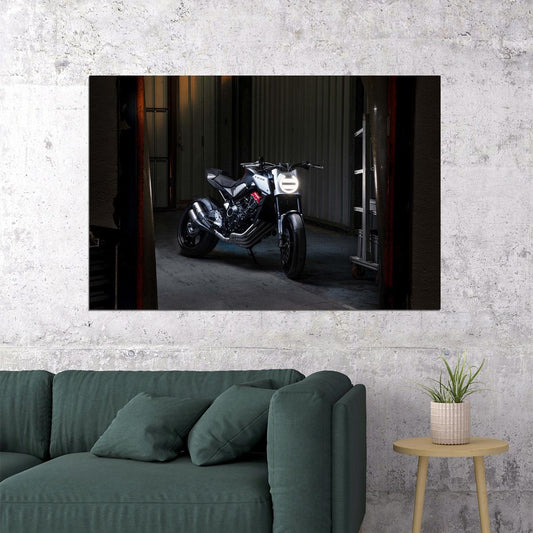 Honda Neo Sports Cafe Concept Fast Motorcycle Poster Wall Art Print Home Wall Decor - xonomax