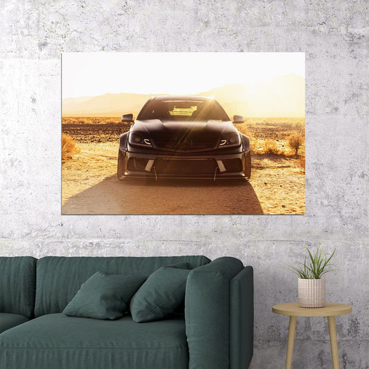 Ferrada Lw Matte Mercedes Racing Car Modified Car Poster Wall Art Print Home Wall Decor - xonomax