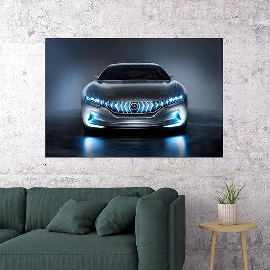 Hybrid Kinetic Gt Electric Car Sports Car Poster Wall Art Print Home Wall Decor - xonomax