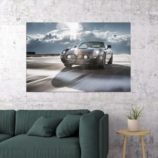 Speedback Gt Silverstone Edition Sports Car Poster Wall Art Print Home Wall Decor - xonomax