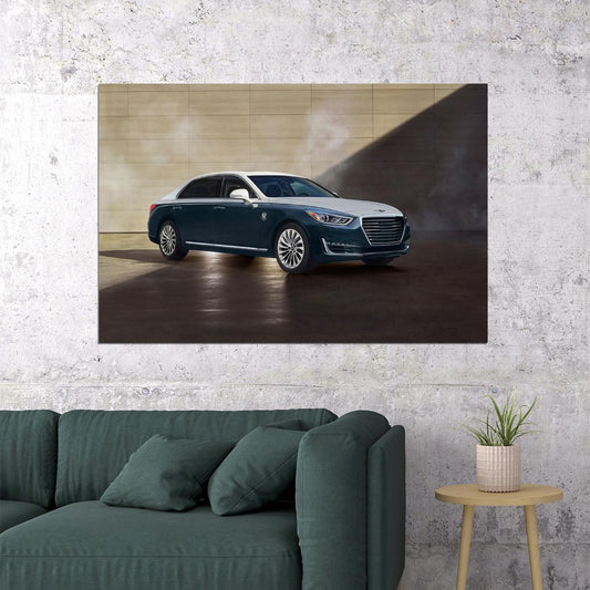 Genesis G90 Vanity Fair Special Edition Auto Poster Wall Art Print Home Wall Decor - xonomax