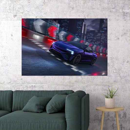 Aiways Rg Nathalie Racing Car Sports Car Poster Wall Art Print Home Wall Decor - xonomax