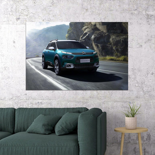 Citroen C4 Cactus Suv Sports Car Desing Poster Wall Art Print Home Wall Decor - xonomax