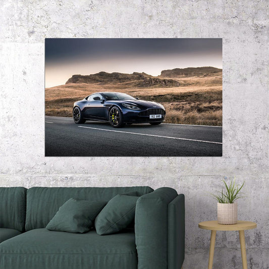 Aston Martin Db11 Amr Luxury Car Desing Poster Wall Art Print Home Wall Decor - xonomax