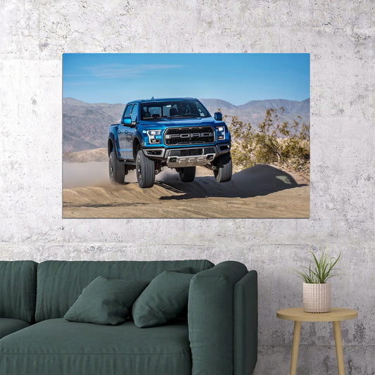 Ford F 150 Raptor Supercrew Off Road Suv Desing Poster Wall Art Print Home Wall Decor - xonomax