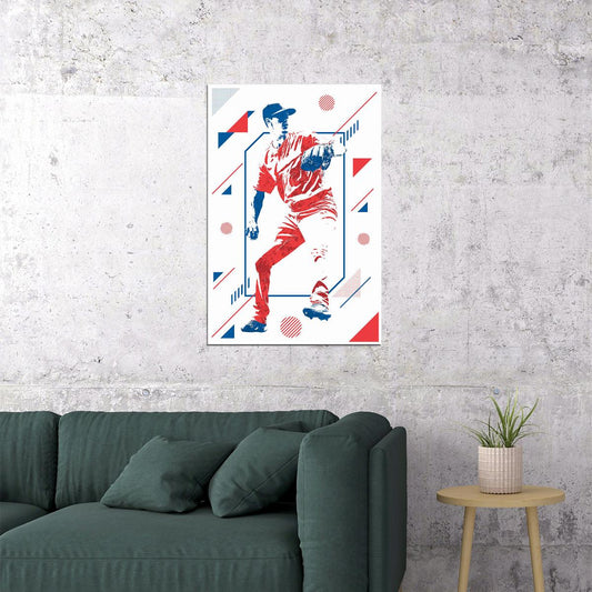 Walker Buehlera Los Angeles Baseball Player Poster Wall Art Print Home Wall Decor - xonomax