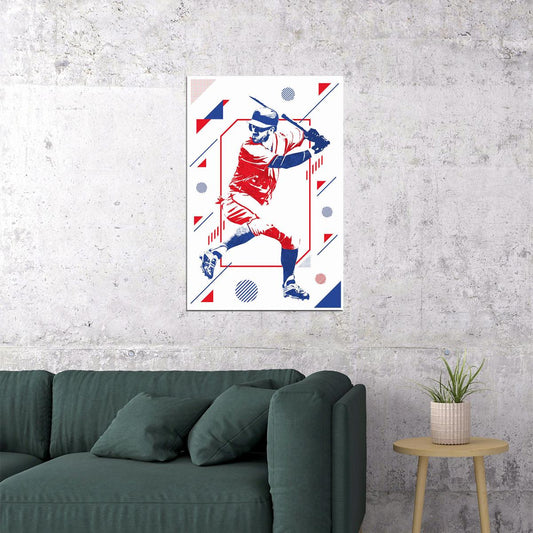 Bryce Harper Philadelphia Baseball Player Poster Wall Art Print Home Wall Decor - xonomax