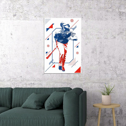 Vladimir Guerrero Jr Toronto Baseball Player Poster Wall Art Print Home Wall Decor - xonomax
