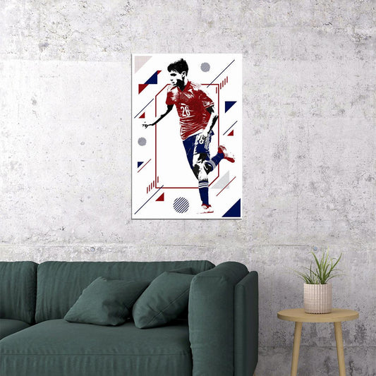 Pedro Gonzalez Spain Football Soccer Athlete Poster Wall Art Print Home Wall Decor - xonomax