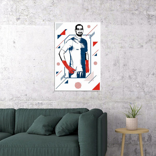 Gianluigi Donnarumma Italy Soccer Player Poster Wall Art Print Home Wall Decor - xonomax