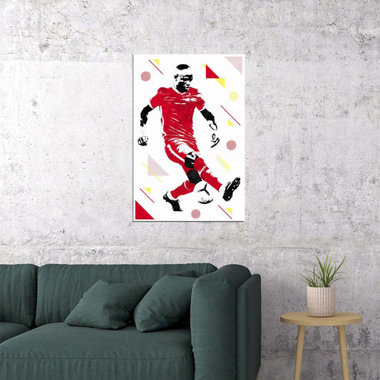 Sadio Mane Senegal Football Soccer Player Poster Wall Art Print Home Wall Decor - xonomax