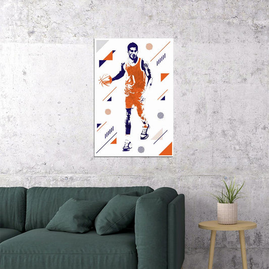 Devin Booker American Basketball Player Poster Wall Art Print Home Wall Decor - xonomax