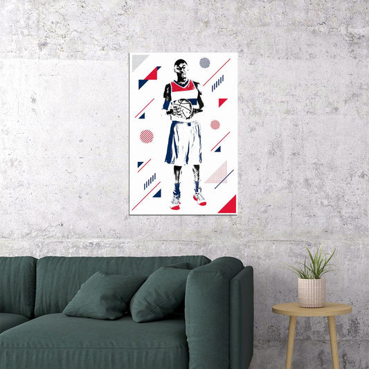 Bradley Beal Washington Basketball Player Poster Wall Art Print Home Wall Decor - xonomax