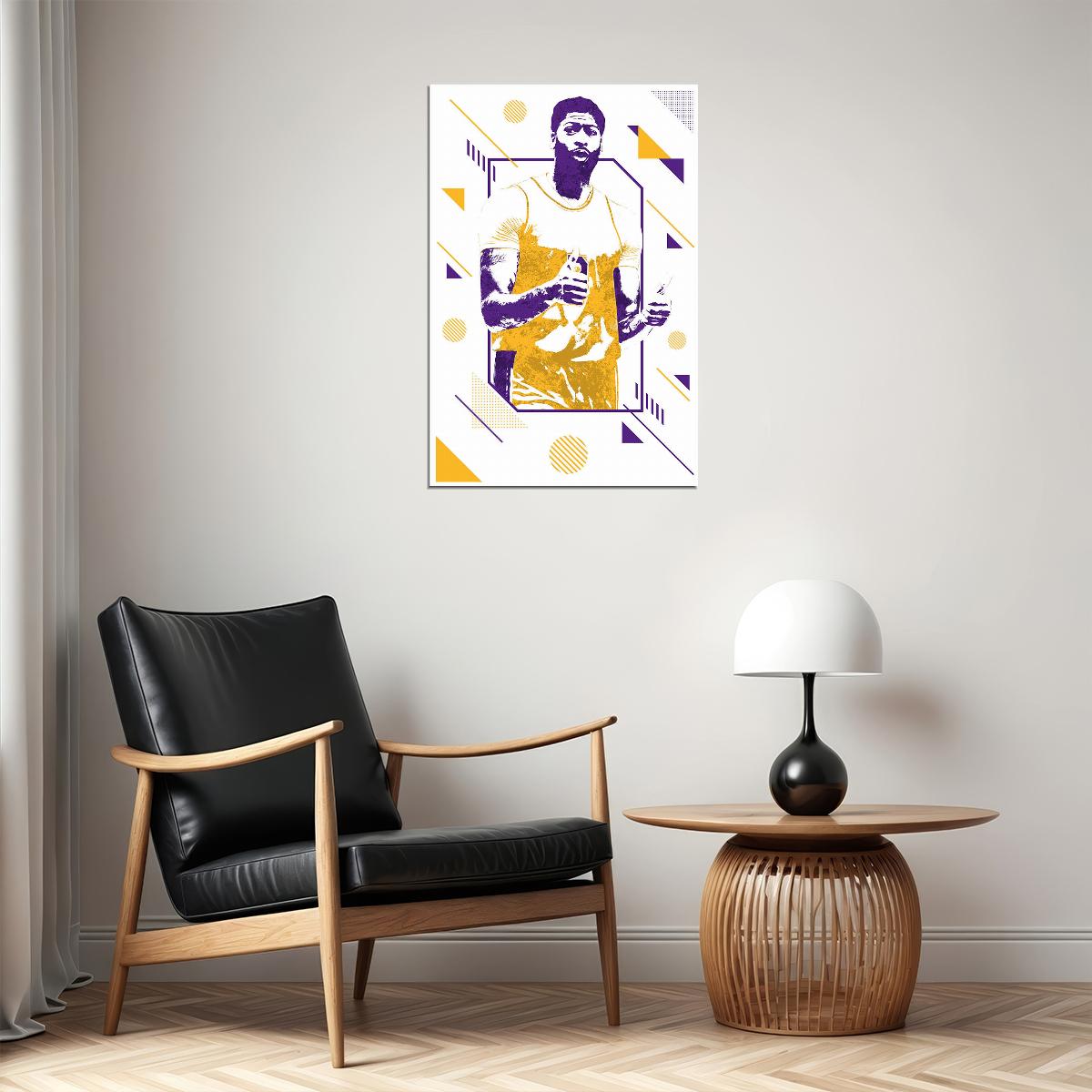 Anthony Davis Los Angeles Star Basketball Poster Wall Art Print Home Wall Decor - xonomax