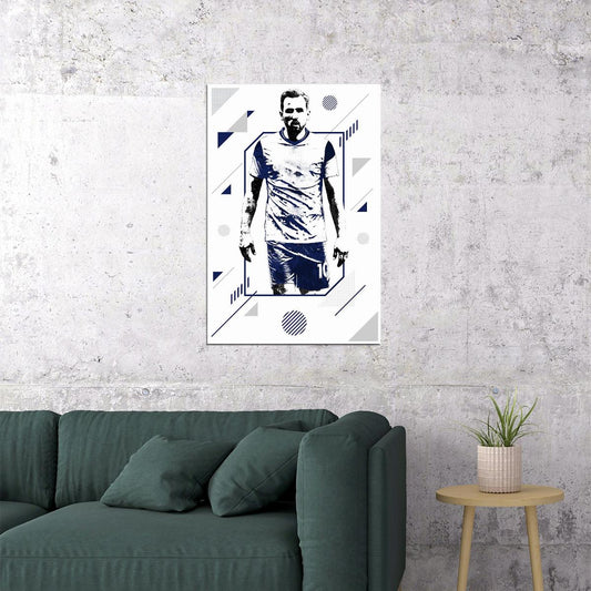 Harry Kane British Football Soccer Player Poster Wall Art Print Home Wall Decor - xonomax