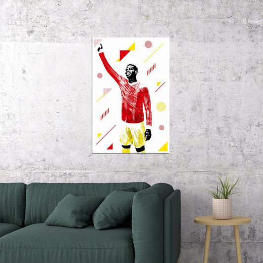 Paul Pogba France Football Soccer Player Poster Wall Art Print Home Wall Decor - xonomax