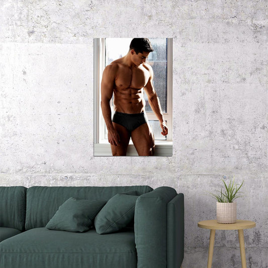 Student Body Sexy Male Model Picture Poster Wall Art Print Home Wall Decor - xonomax