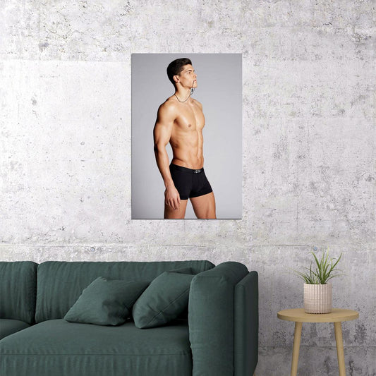 Student Body Sexy Male Model Picture Poster Wall Art Print Home Wall Decor - xonomax